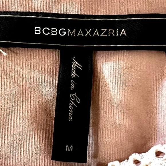 BCBGMAXAZRIA Runway Renee Ivory Sleeveless Ruched-Side mini bodycon Dress size M - Picture 10 of 11